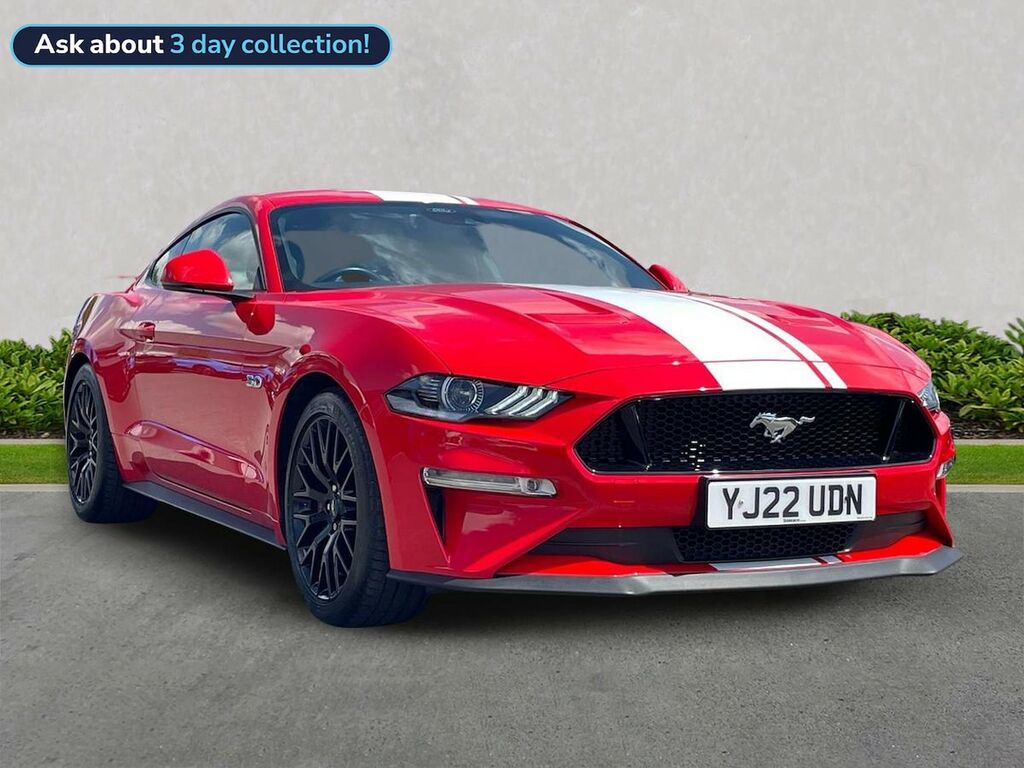 Ford Mustang 5.0 V8 Gt Fastback Euro 6 450 P Red