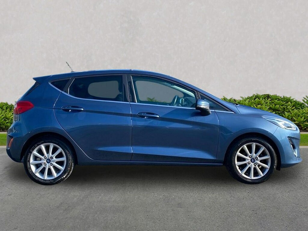 Ford Fiesta Ford Fiesta 1.0 Eb 125 Titanium X Pan Roof Dr White #3