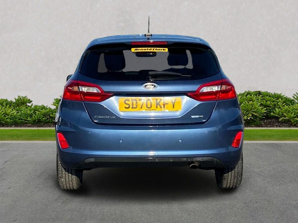 Ford Fiesta Ford Fiesta 1.0 Eb 125 Titanium X Pan Roof Dr White #4