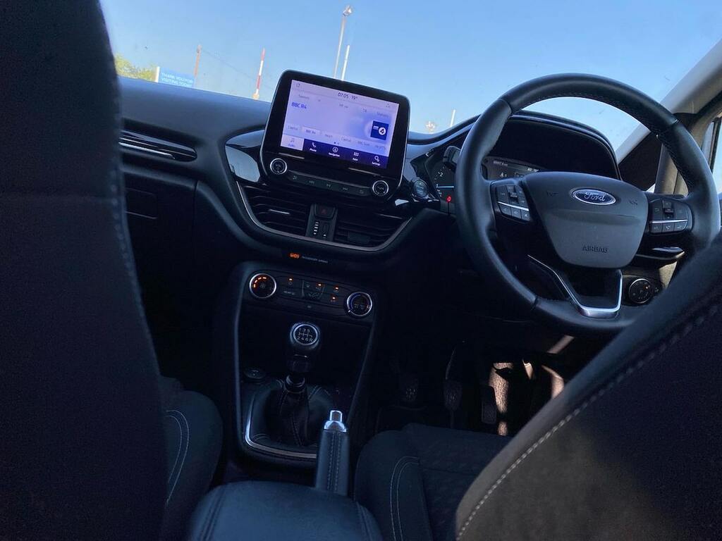 Ford Fiesta Ford Fiesta 1.0 Eb 125 Titanium X Pan Roof Dr White #13
