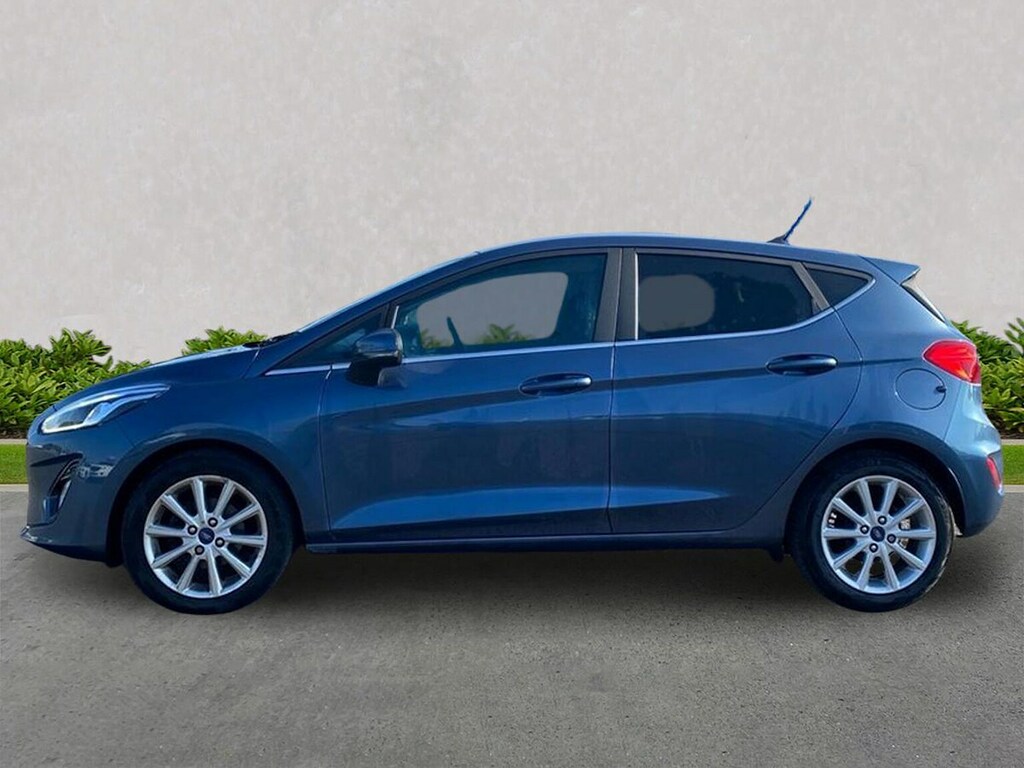 Ford Fiesta Ford Fiesta 1.0 Eb 125 Titanium X Pan Roof Dr White #19