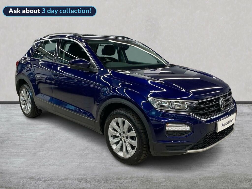 Volkswagen T-Roc 1.0 Tsi Gpf Se Suv Euro 6 Ss Blue