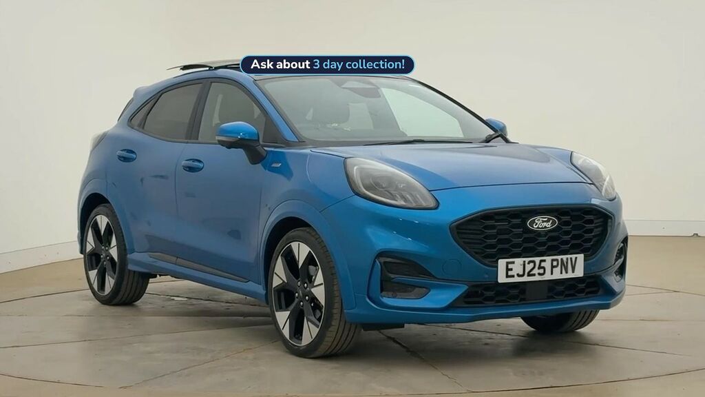 Ford Puma 1.0T Ecoboost Mhev St-line X Suv Hybrid Blue