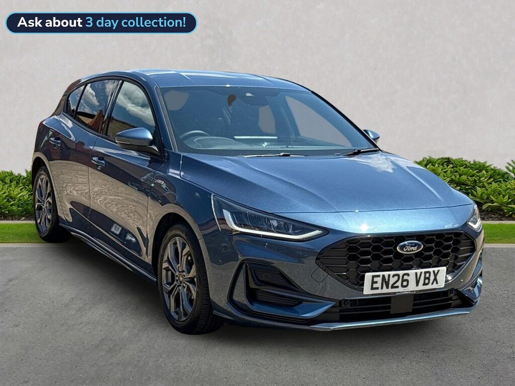 Ford Focus 1.0T Ecoboost Mhev St-line Hatchback Hy Blue