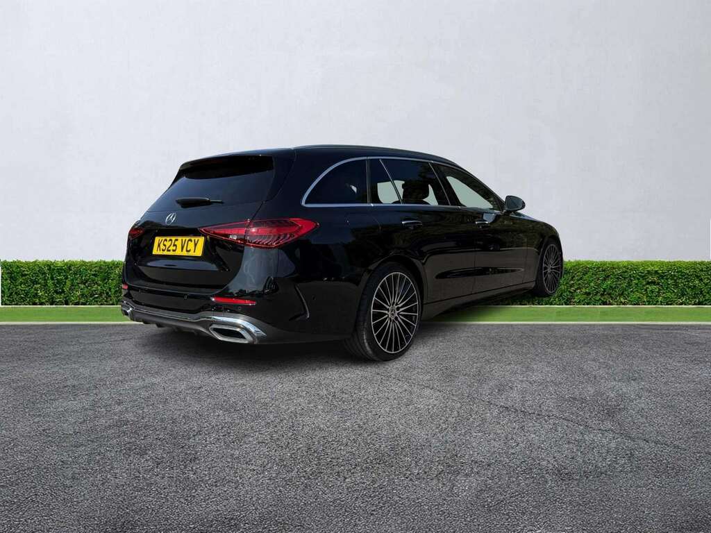 Mercedes-Benz C Class C200 Amg Line Premium Plus 9G-tronic KS25VCY Black #5