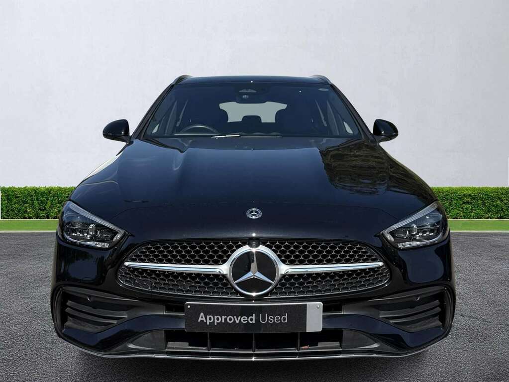 Mercedes-Benz C Class C200 Amg Line Premium Plus 9G-tronic KS25VCY Black #2