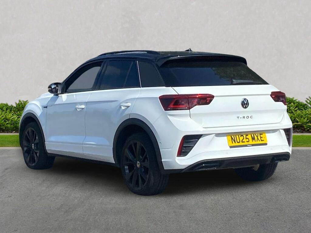 Volkswagen T-Roc 1.5 Tsi Black Edition Dsg White #2