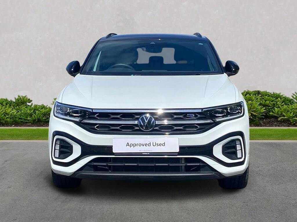Volkswagen T-Roc 1.5 Tsi Black Edition Dsg White #5