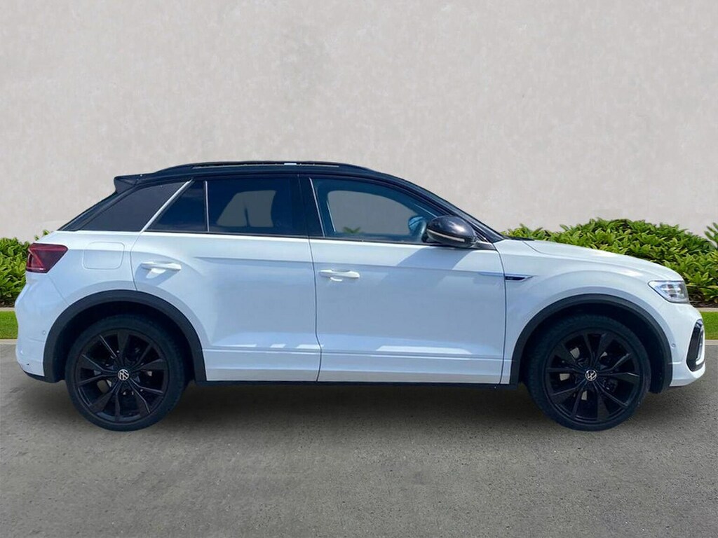 Volkswagen T-Roc 1.5 Tsi Black Edition Dsg White #3