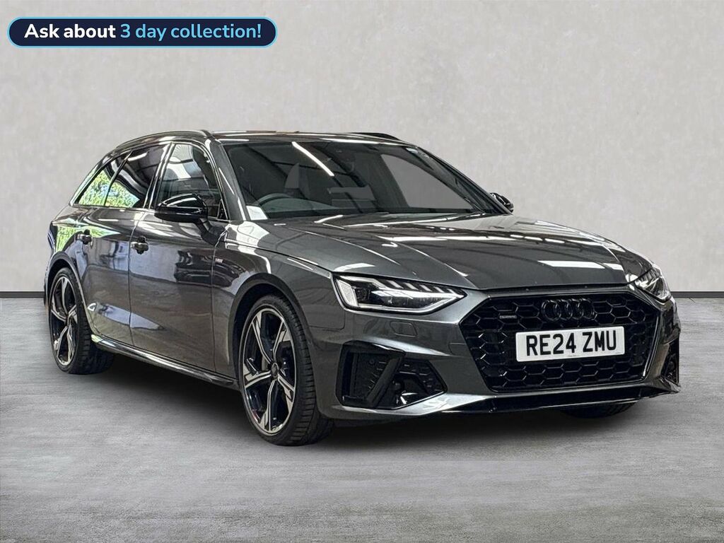 Audi A4 Avant 2.0 Tdi 40 Black Edition Estate S Troni Grey