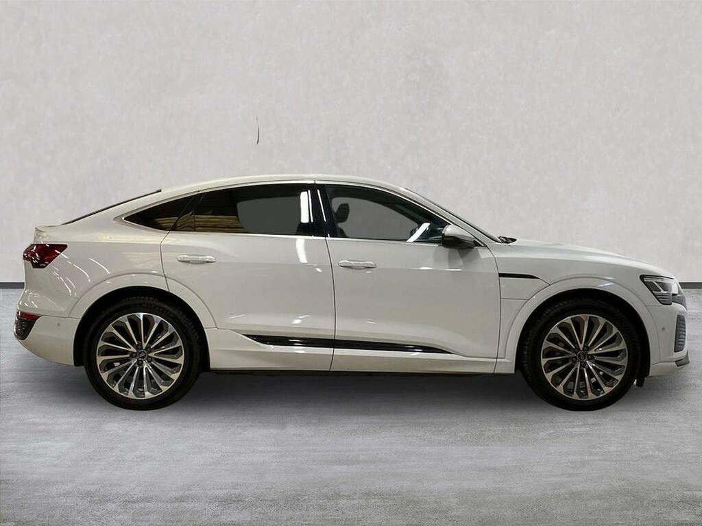 Audi Q8 e tron 55 S Line Sportback Quattro 114K NG73HBO White #3