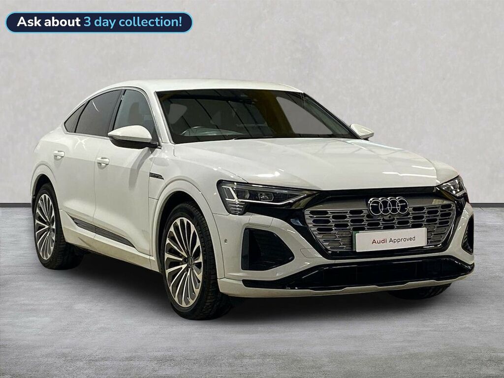 Audi Q8 e tron 55 S Line Sportback Quattro 114K White