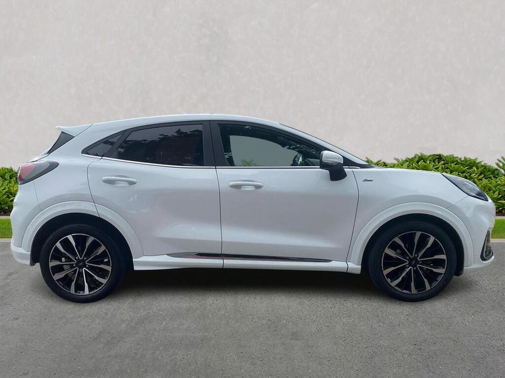Ford Puma 1.0T Ecoboost Mhev St-line Vignale Suv MA23XXK White #3