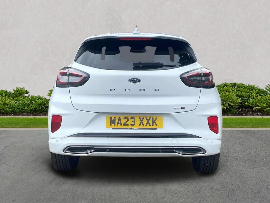 Ford Puma 1.0T Ecoboost Mhev St-line Vignale Suv MA23XXK White #4