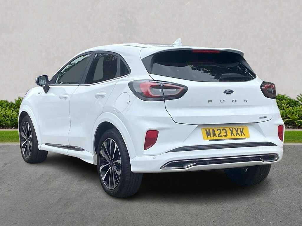 Ford Puma 1.0T Ecoboost Mhev St-line Vignale Suv MA23XXK White #2