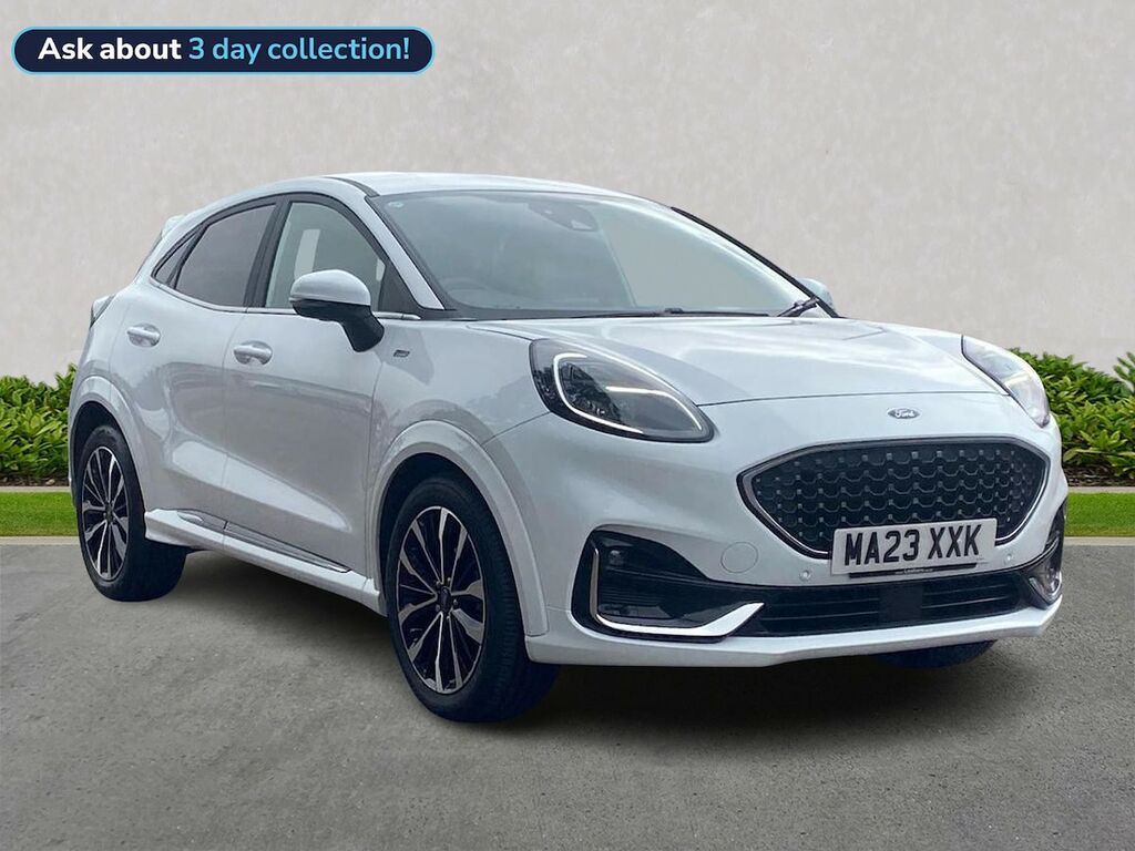 Ford Puma 1.0T Ecoboost Mhev St-line Vignale Suv White