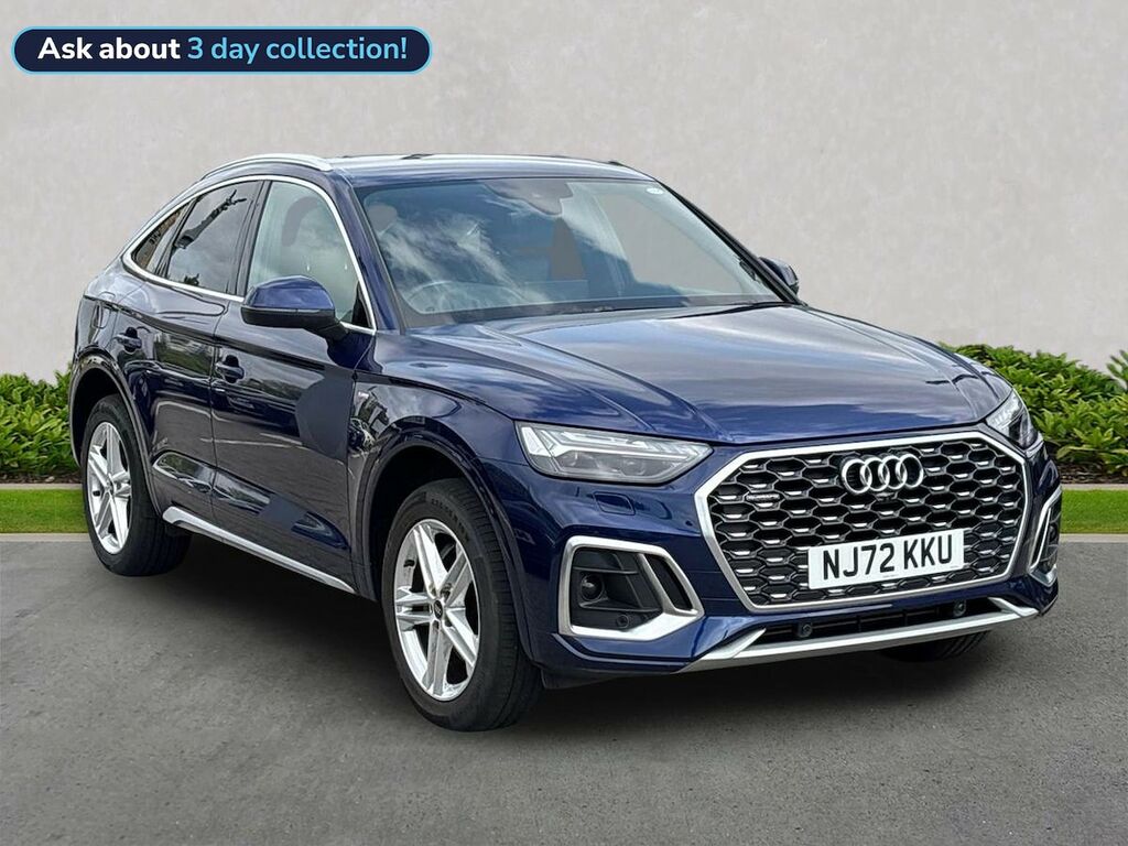 Audi Q5 2.0 Tfsi 45 S Line Sportback S Tronic Q Blue