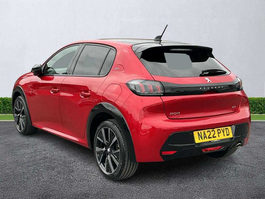 Peugeot 208 1.2 Puretech 100 Gt Premium NA22PYD Red #2