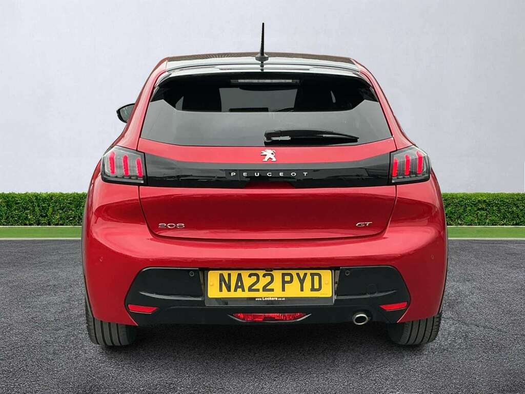Peugeot 208 1.2 Puretech 100 Gt Premium NA22PYD Red #4