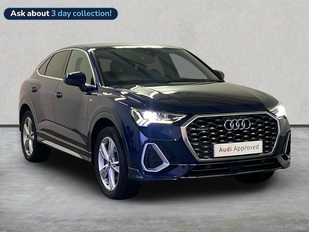 Audi Q3 2.0 Tfsi 40 S Line Sportback S Tronic Q Blue