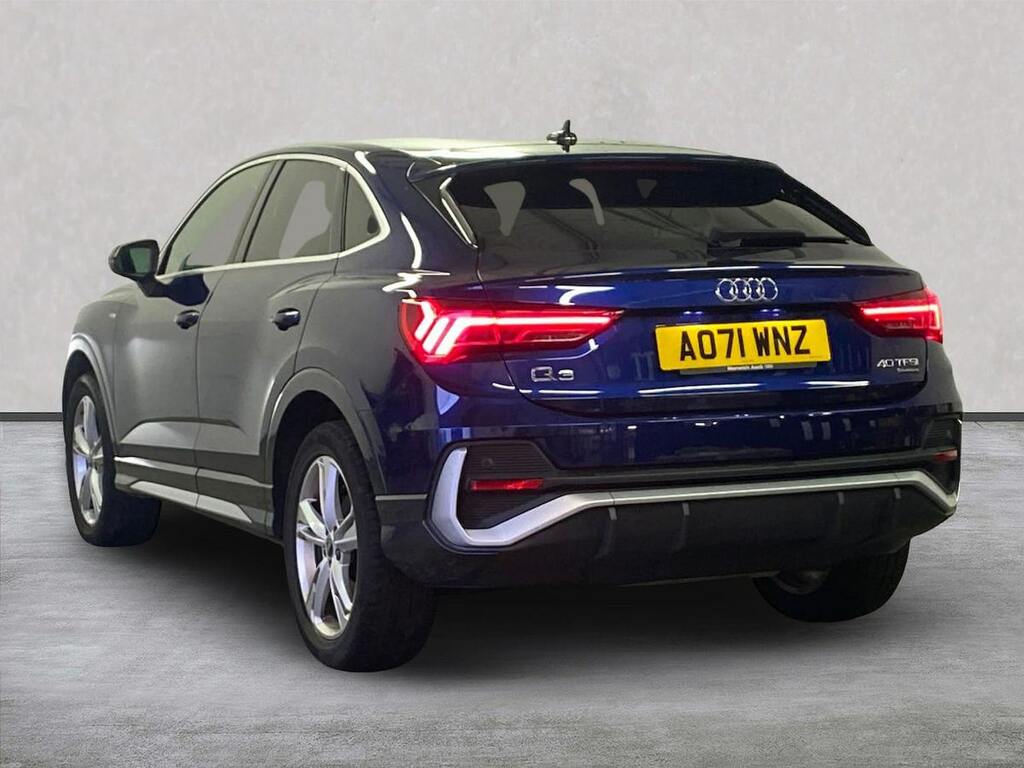 Audi Q3 2.0 Tfsi 40 S Line Sportback S Tronic Q Blue #2