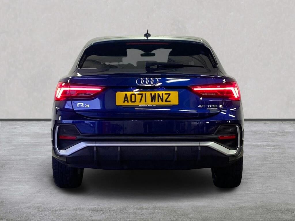 Audi Q3 2.0 Tfsi 40 S Line Sportback S Tronic Q Blue #4