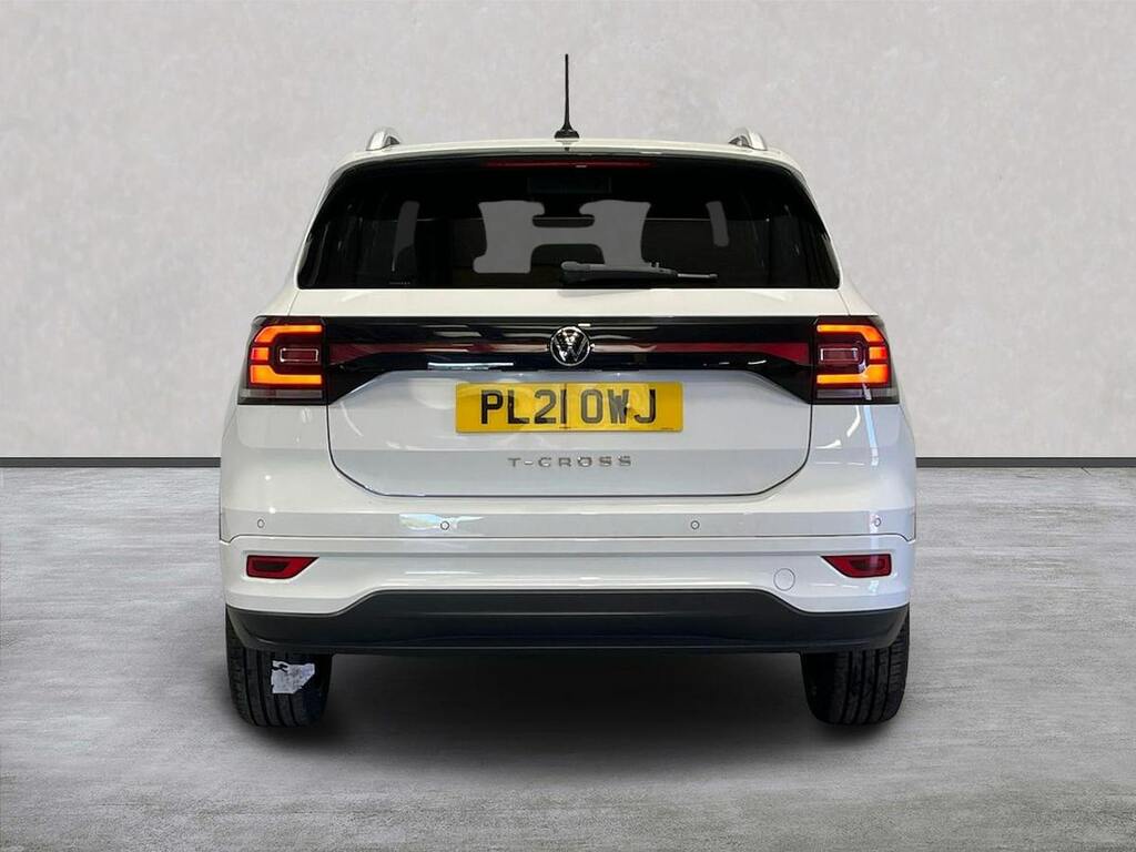 Volkswagen T-Cross 1.0 Tsi R-line Suv Euro 6 Ss White #4
