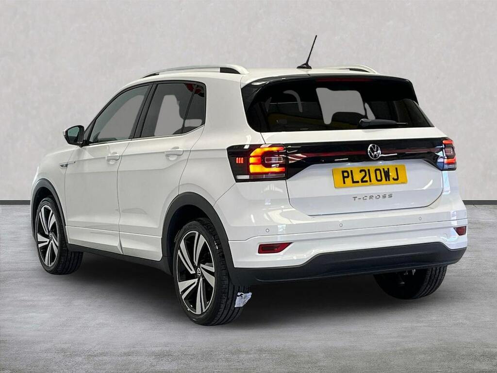 Volkswagen T-Cross 1.0 Tsi R-line Suv Euro 6 Ss White #2