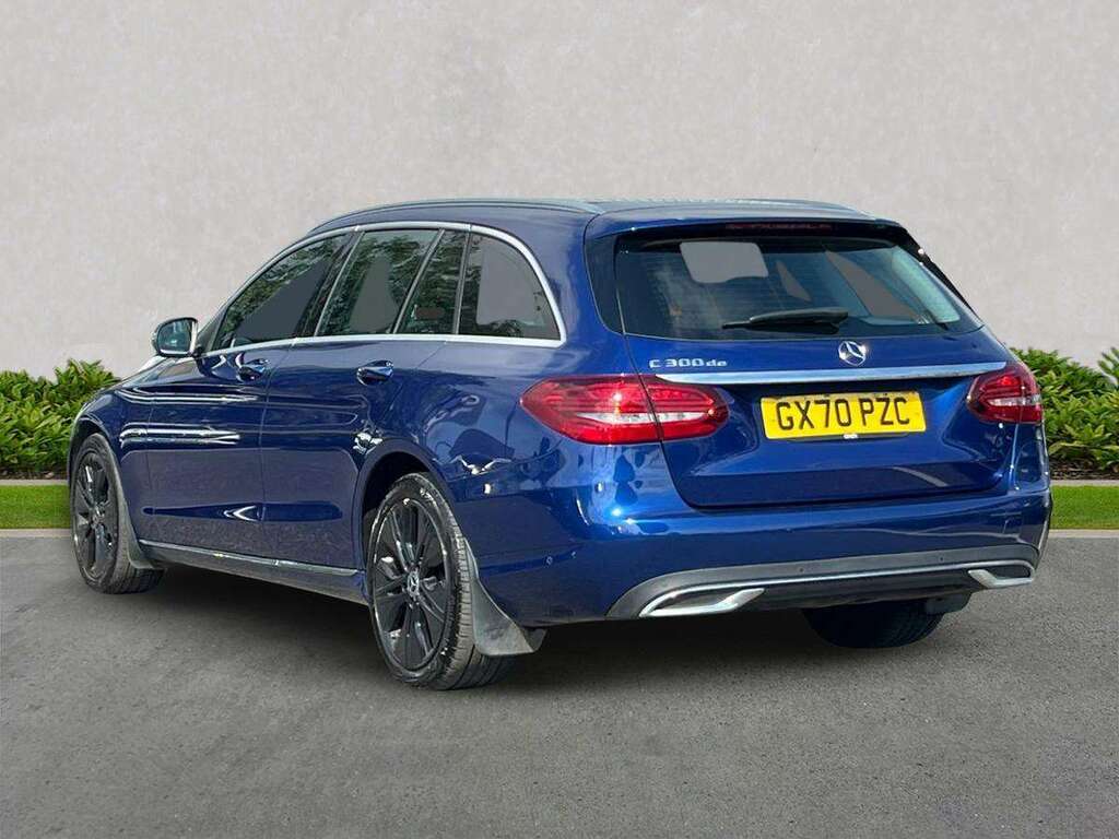 Mercedes-Benz C Class C300de Sport Edition 9G-tronic GX70PZC Blue #2