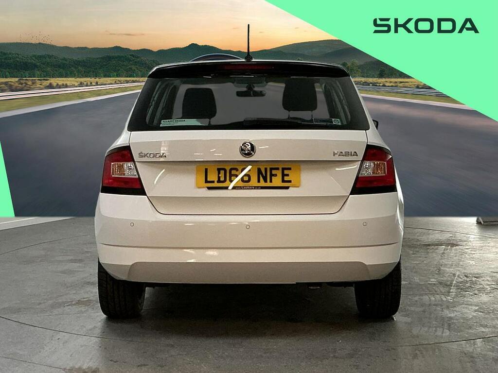 Skoda Fabia 1.2 Tsi Se L Hatchback Dsg Euro 6 Ss White #4
