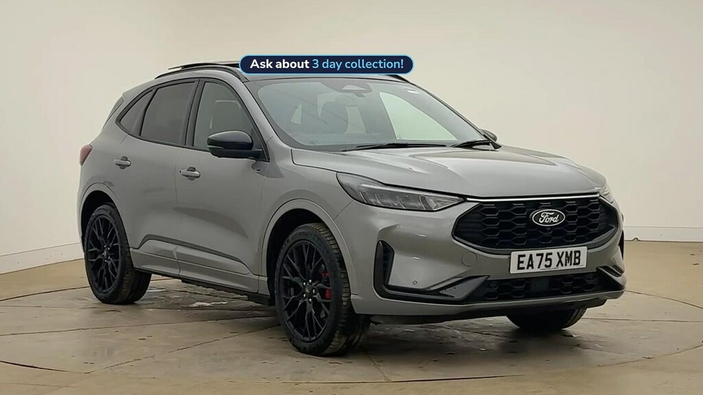 Ford Kuga 2.5 Duratec 14.4Kwh St-line X Black Package Suv Silver