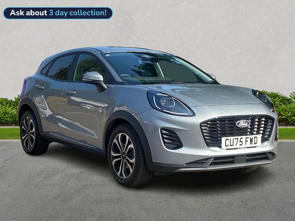 Ford Puma 1.0T Ecoboost Mhev Titanium Suv Hybrid Silver