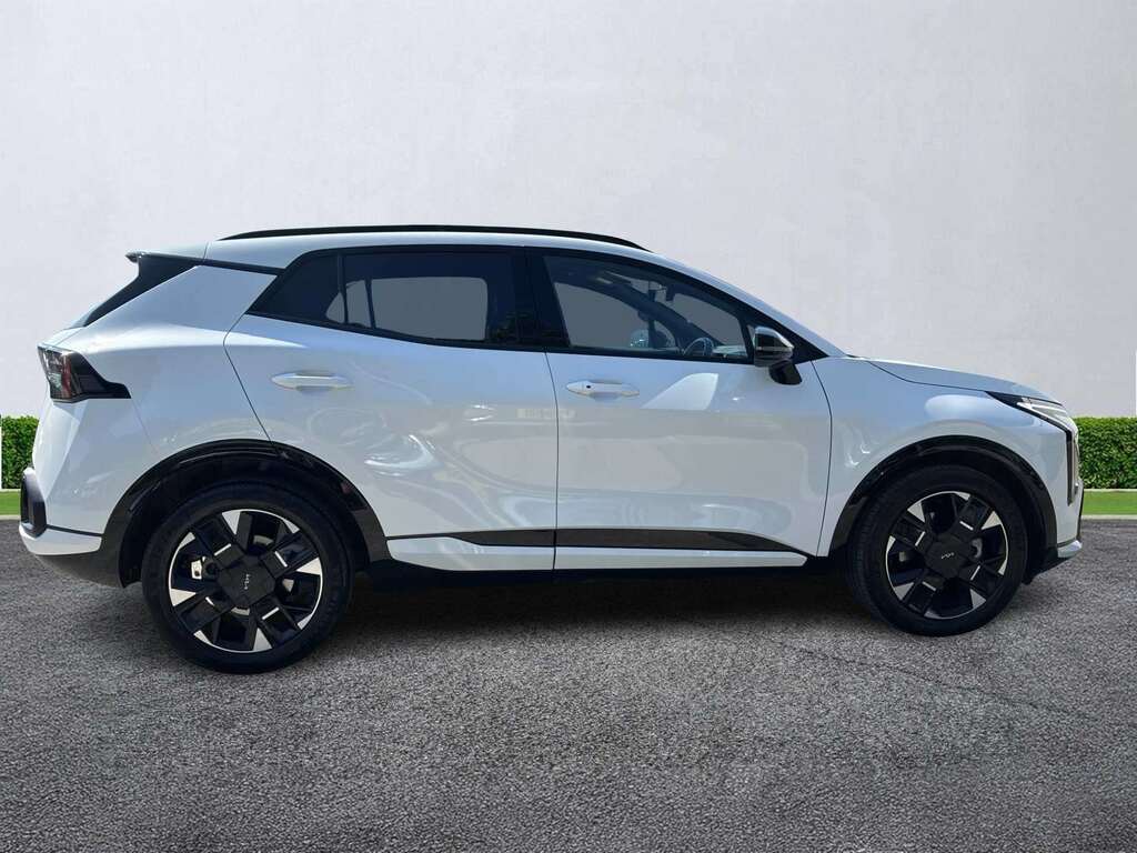 Kia Sportage 1.6T Gdi Hev Gt-line White #3