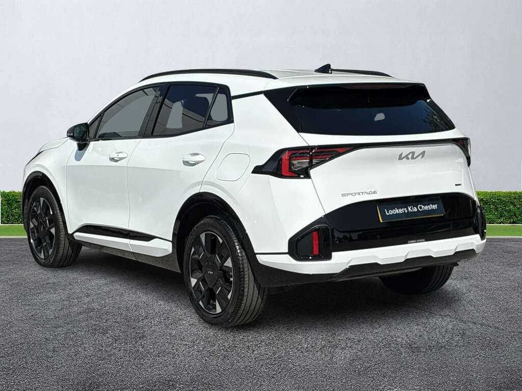 Kia Sportage 1.6T Gdi Hev Gt-line White #2