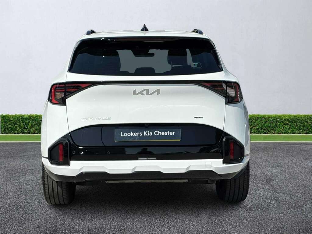 Kia Sportage 1.6T Gdi Hev Gt-line White #4