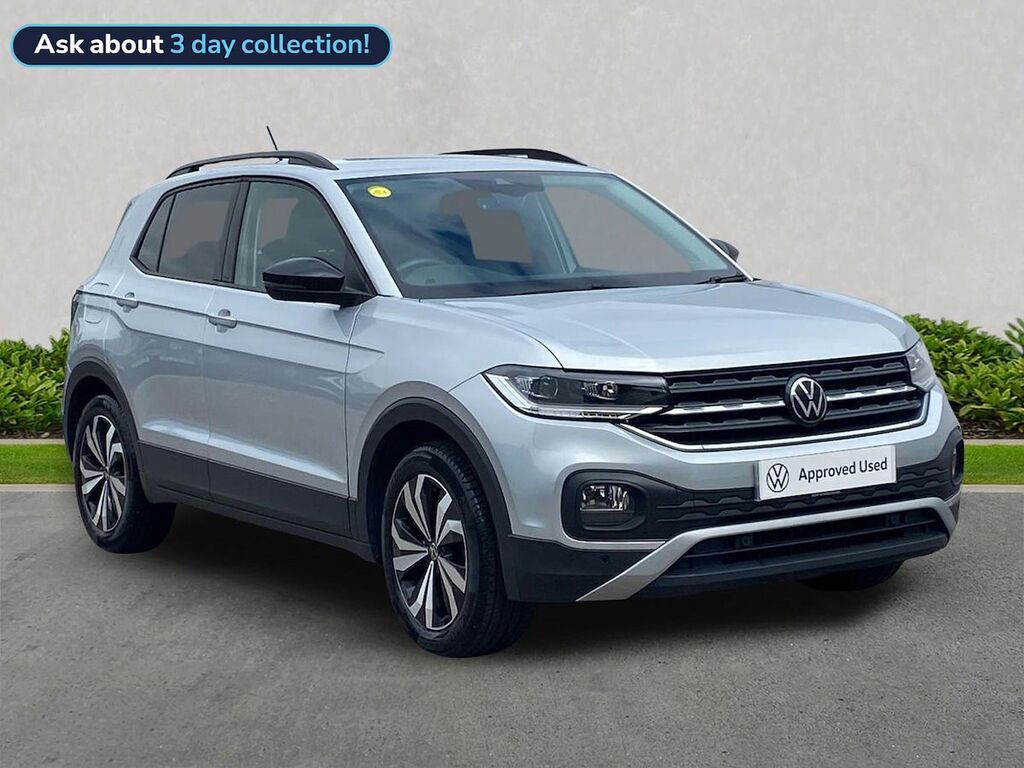 Volkswagen T-Cross 1.0 Tsi Black Edition Suv Euro 6 Silver