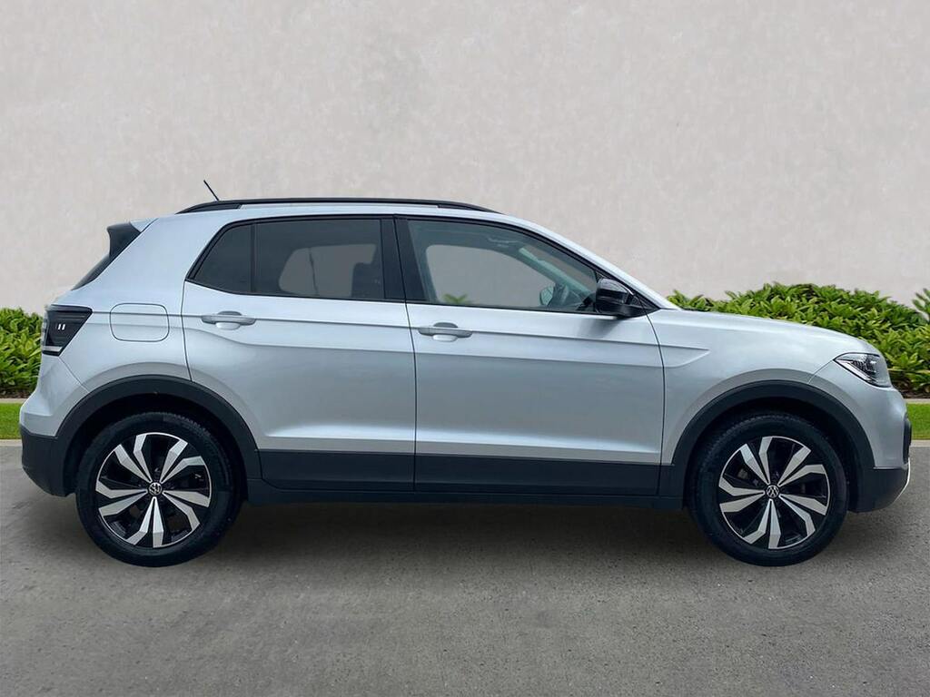 Volkswagen T-Cross 1.0 Tsi Black Edition Suv Euro 6 RF73OLP Silver #2