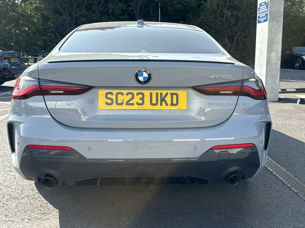 BMW 4 Series 420I M Sport Step SC23UKD Grey #4