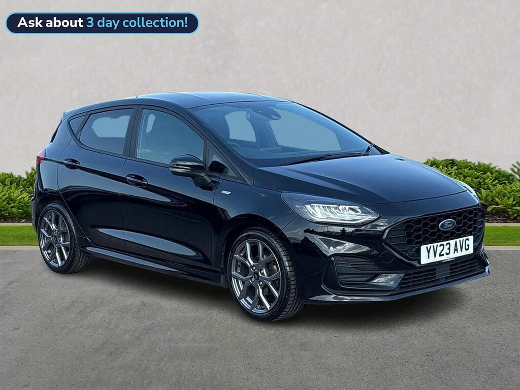 Ford Fiesta 1.0 Ecoboost Hybrid Mhev 125 St-line Black