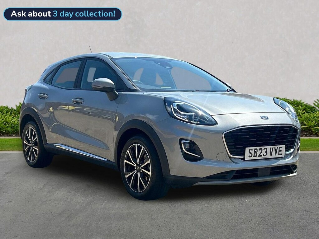 Ford Puma 1.0T Ecoboost Mhev Titanium Suv Hybrid Silver