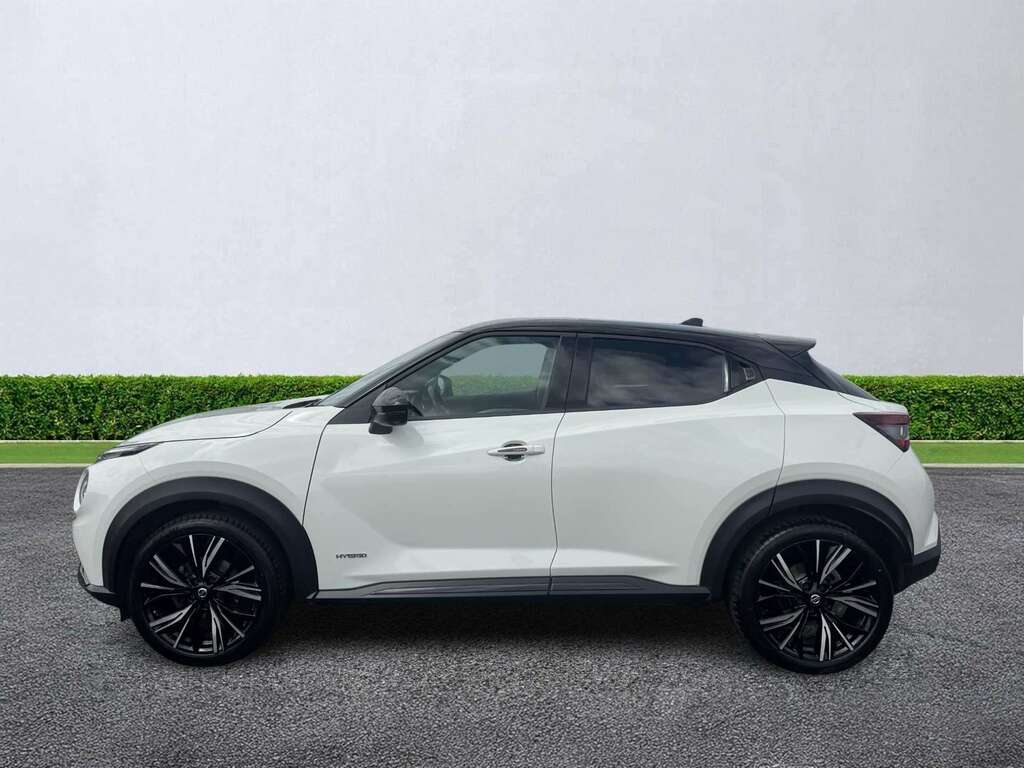 Nissan Juke 1.6 Hybrid Tekna NU23GPO White #6