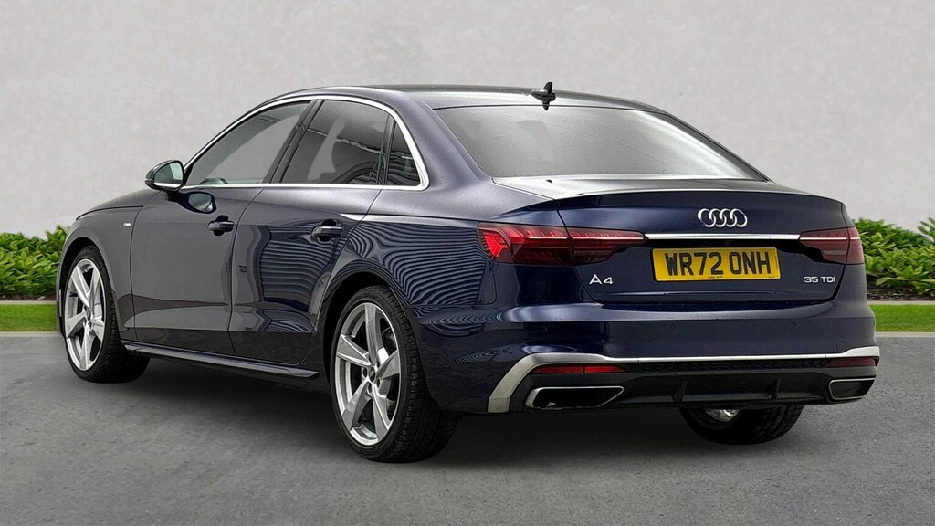 Audi A4 2.0 Tdi 35 S Line Saloon S Tronic Euro Black #2