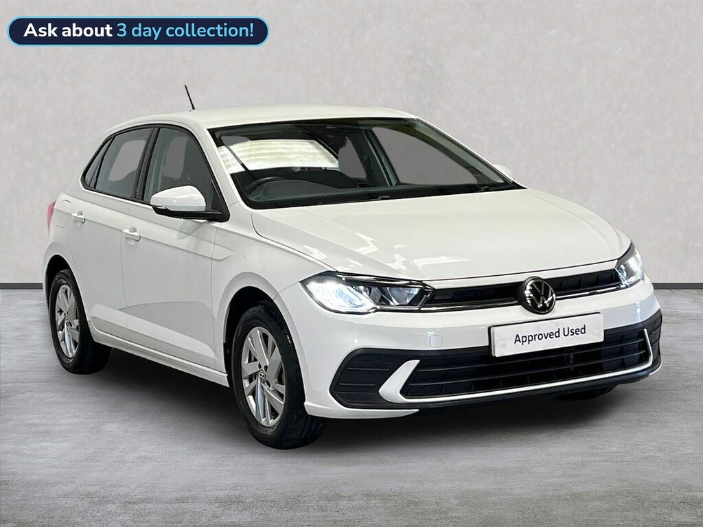 Volkswagen Polo 1.0 Tsi Life Hatchback Euro 6 S White