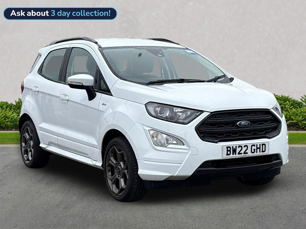 Ford Ecosport 1.0T Ecoboost Gpf St-line Suv Eu White