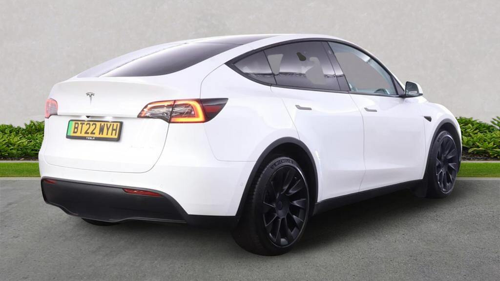 Tesla Model Y Dual Motor Long Range Suv 4Wde White #4