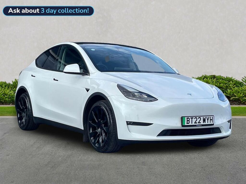 Tesla Model Y Dual Motor Long Range Suv 4Wde White