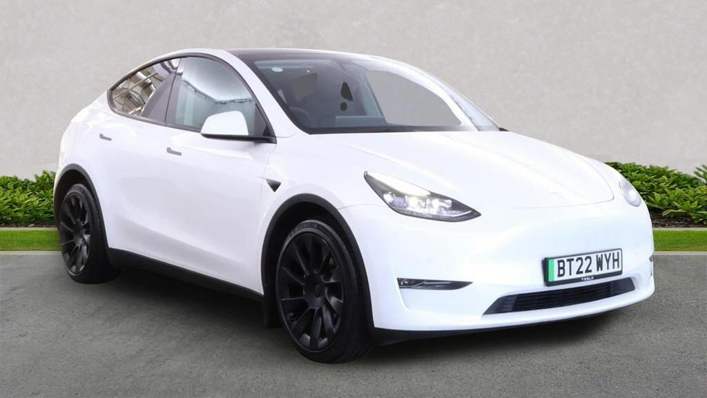 Tesla Model Y Dual Motor Long Range Suv 4Wde White