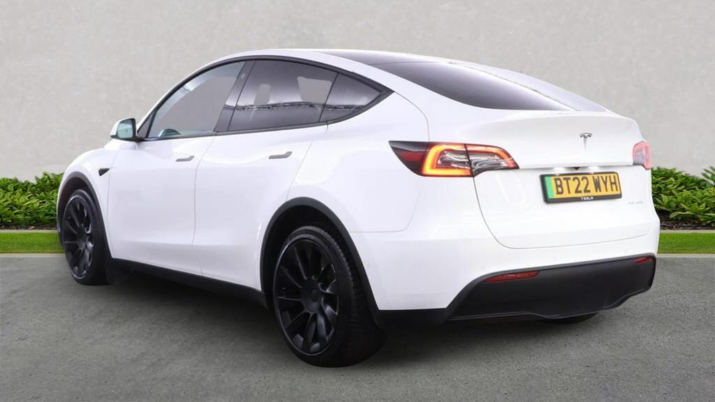 Tesla Model Y Dual Motor Long Range Suv 4Wde White #3