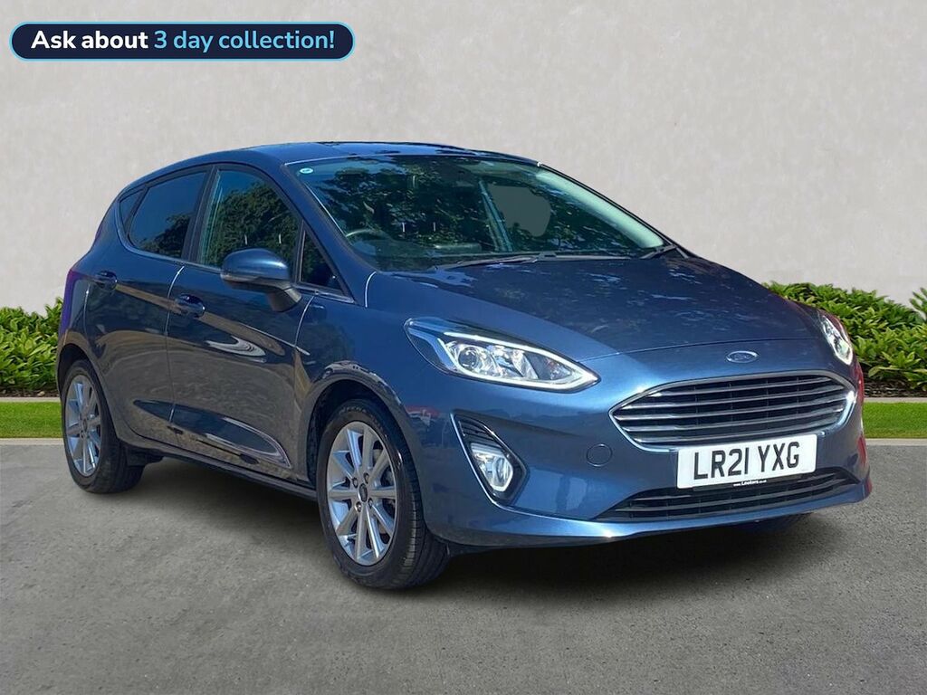 Ford Fiesta 1.0T Ecoboost Mhev Titanium Hatchback M Blue