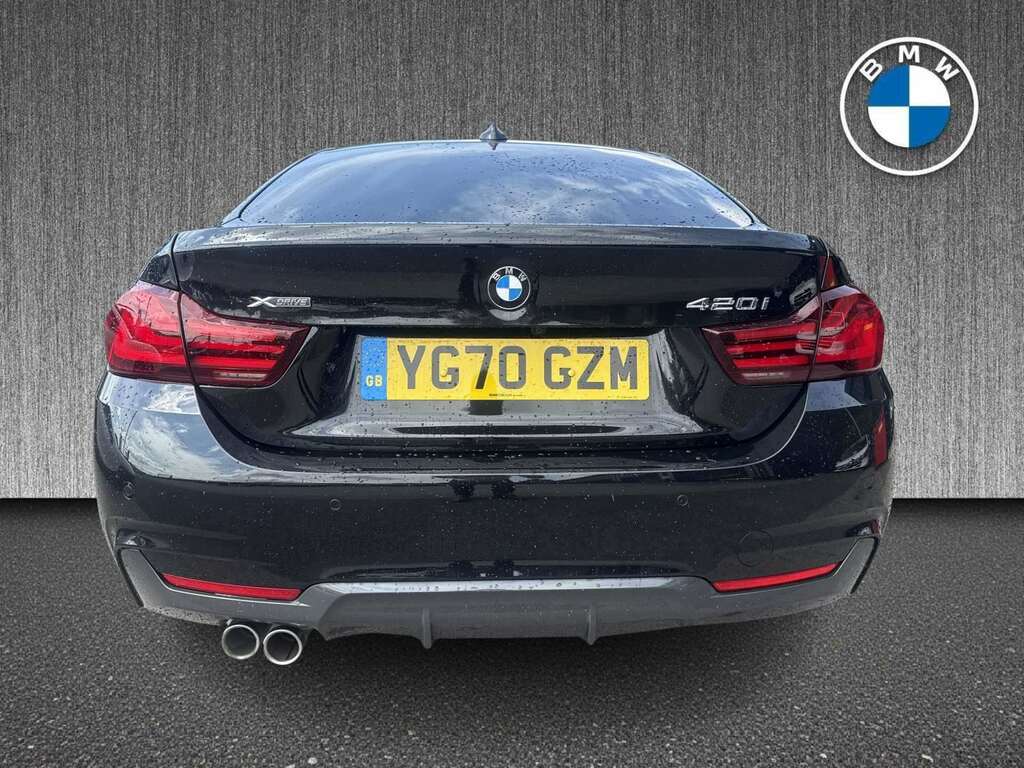 BMW 4 Series Gran Coupe 420I Xdrive M Sport Professional Media Black #4
